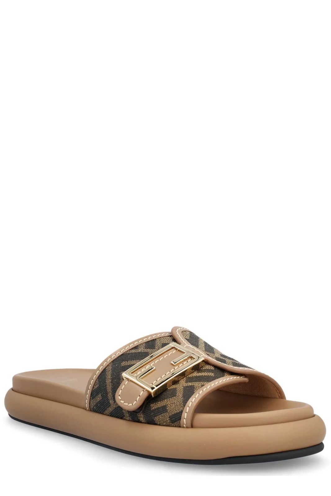 Fendi o1loc1c0824 Flat in Brown Size US 7 / IT 37 - 4 Thumbnail