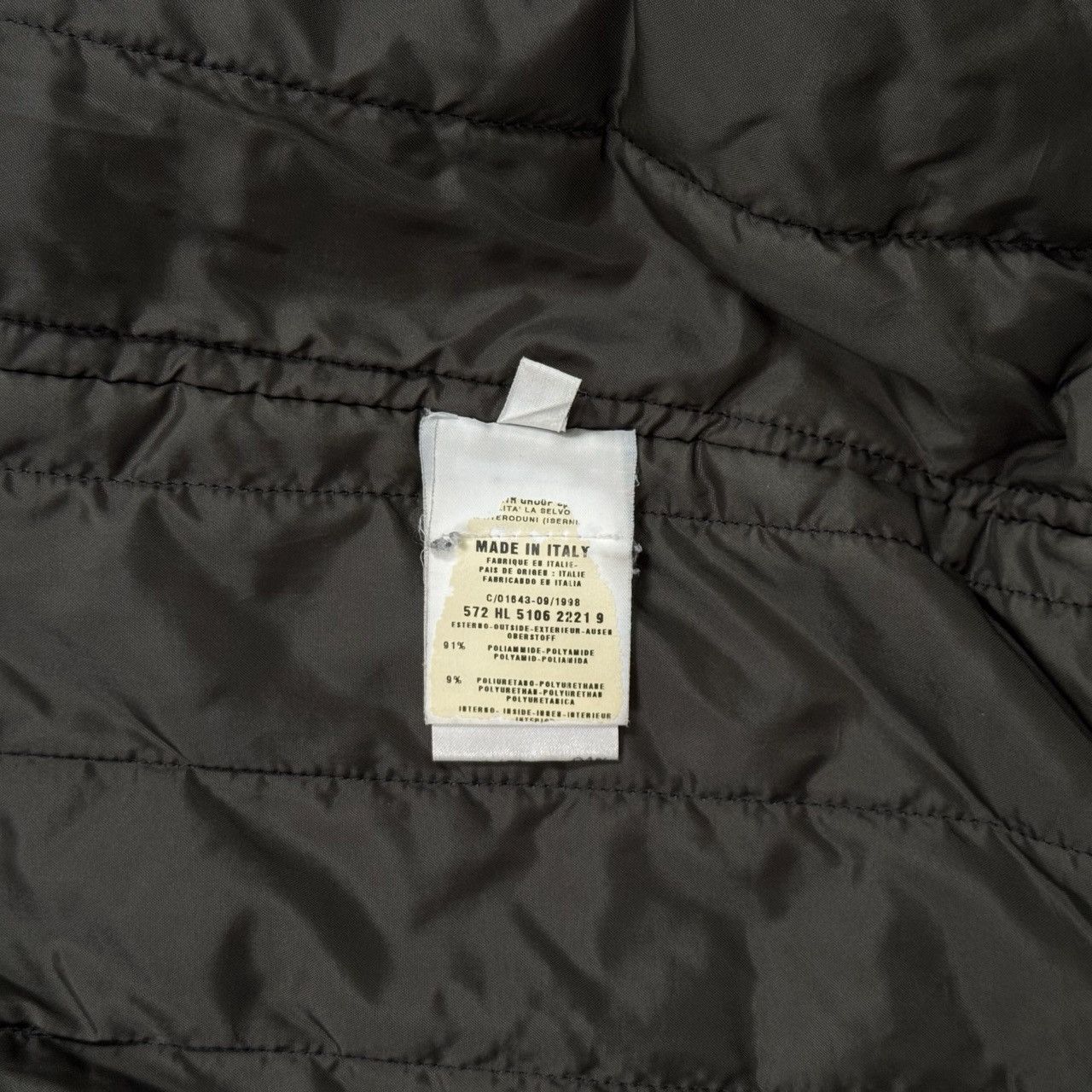 Helmut Lang Helmut Lang 1998 Nylon Zip Hoodie Khaki Size US M / EU 48-50 / 2 - 8 Thumbnail