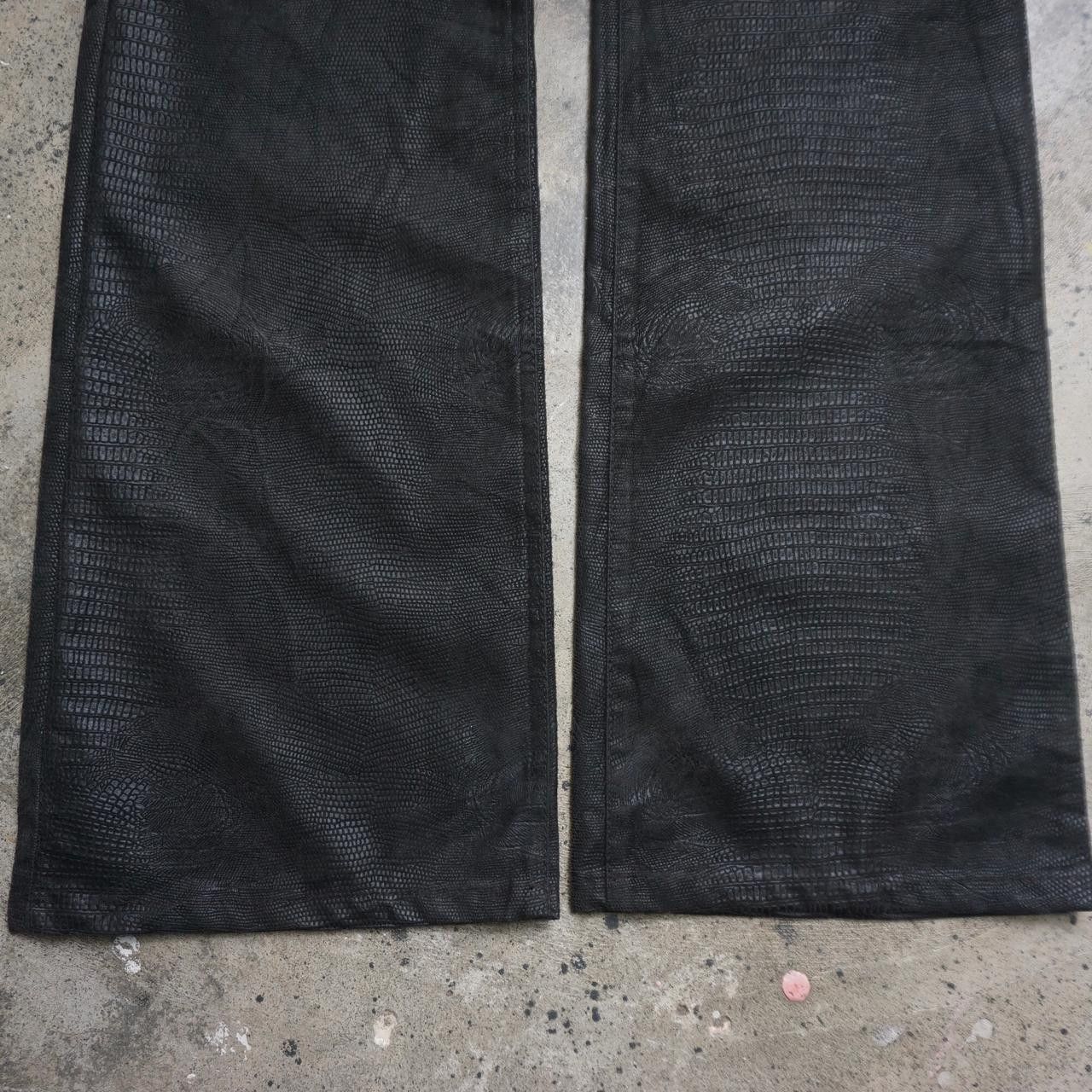 semanticdesign Semantic Design Crocodile Skin Flared Size US 30 / EU 46 - 4 Thumbnail