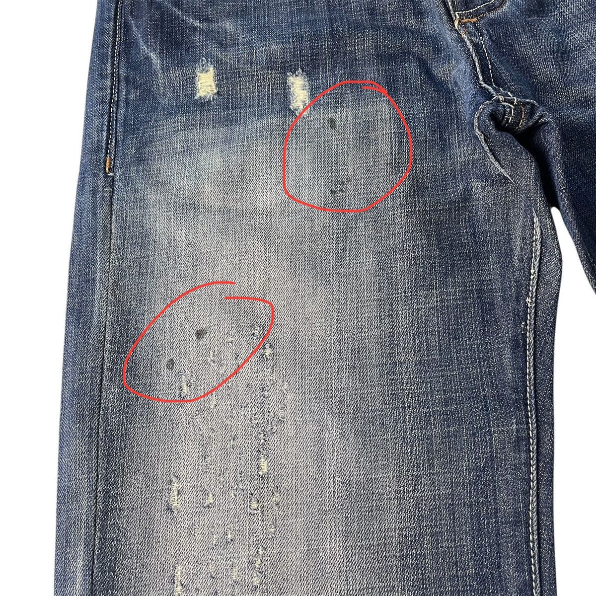 Other Private Stock OPS Jeans Men’s 32x32 Rare Distressed Denim Size US 32 / EU 48 - 12 Thumbnail