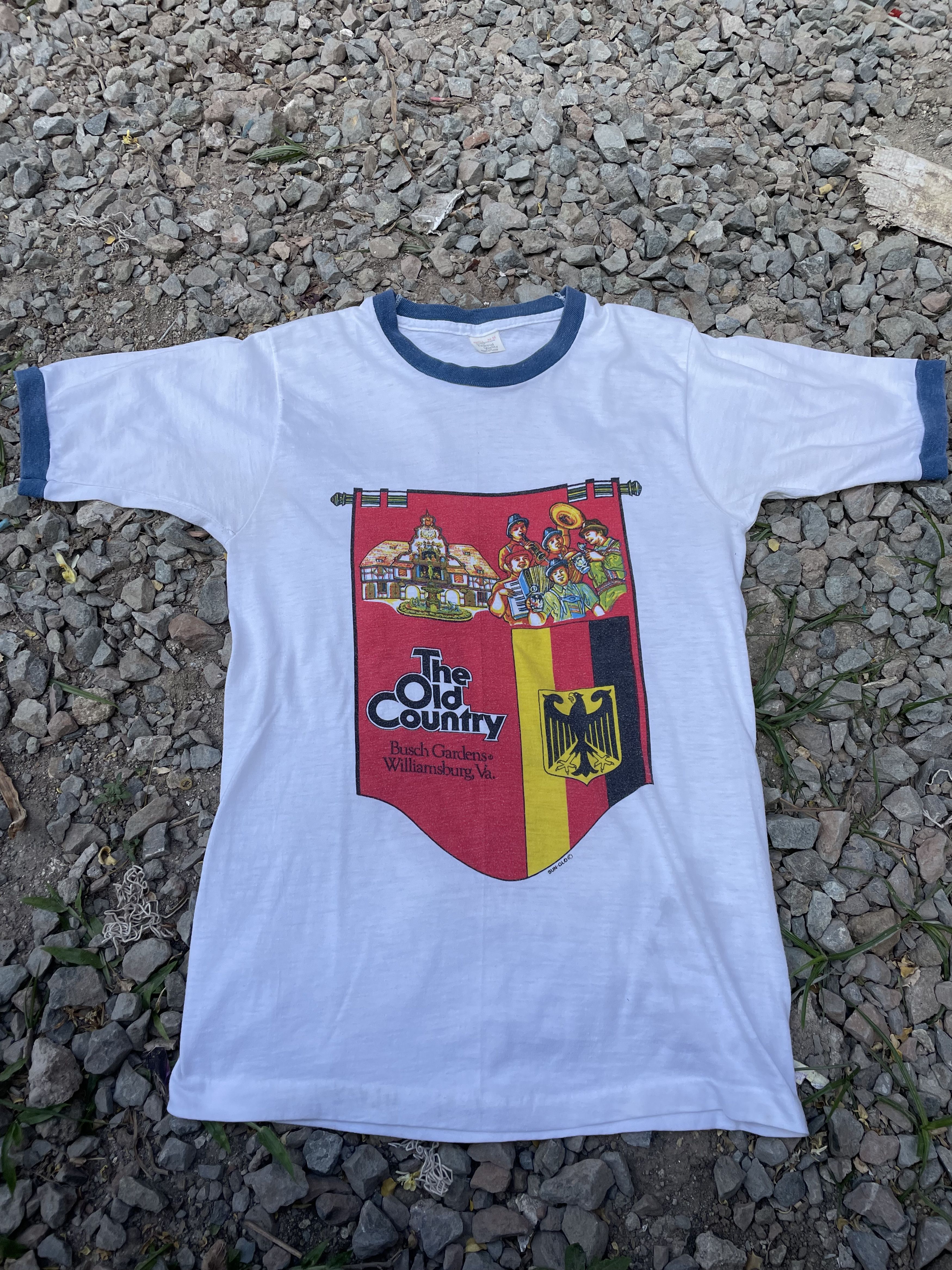 Vintage Vintage 70s The Old Country Ringer Shirt Size US S / EU 44-46 / 1 - 2 Thumbnail