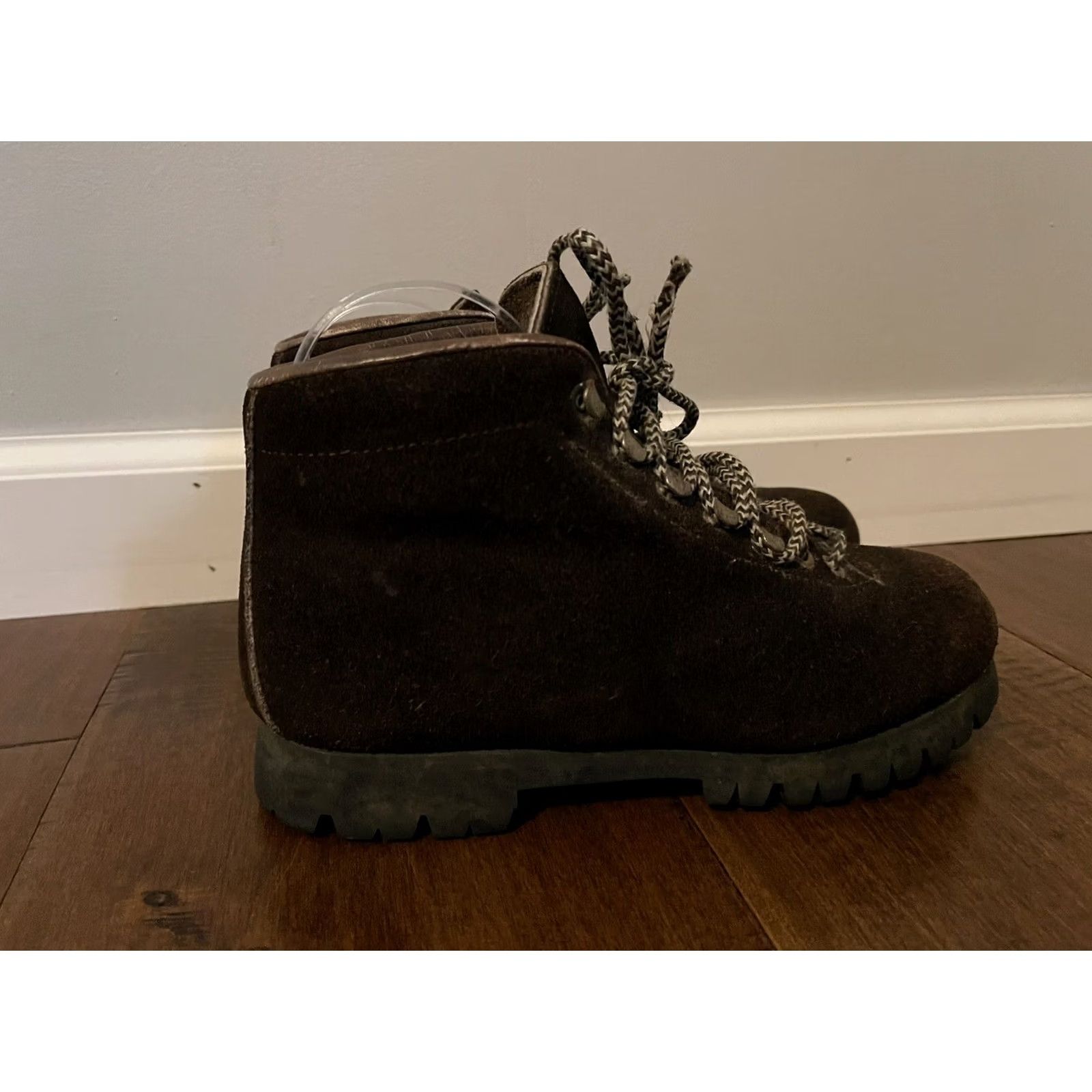 Vibram VINTAGE Bavaria Leather Mountain Boots Vibram Montagna Italy Women's 6.5B Size US 7 / IT 37 - 2 Thumbnail