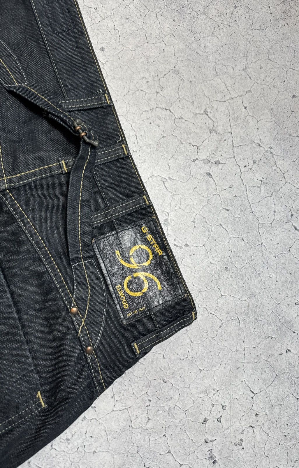 G-Star × Japanese Brand G Star Raw Denim Cargo Pants Workwear 96 31x32 Size US 32 / EU 48 - 10 Thumbnail