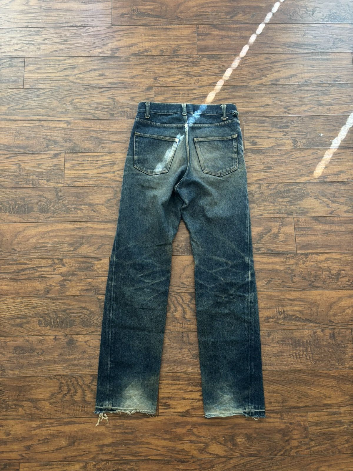 Helmut Lang Helmut Lang 1996 Cock Ring Denim Jeans Size US 31 - 6 Thumbnail