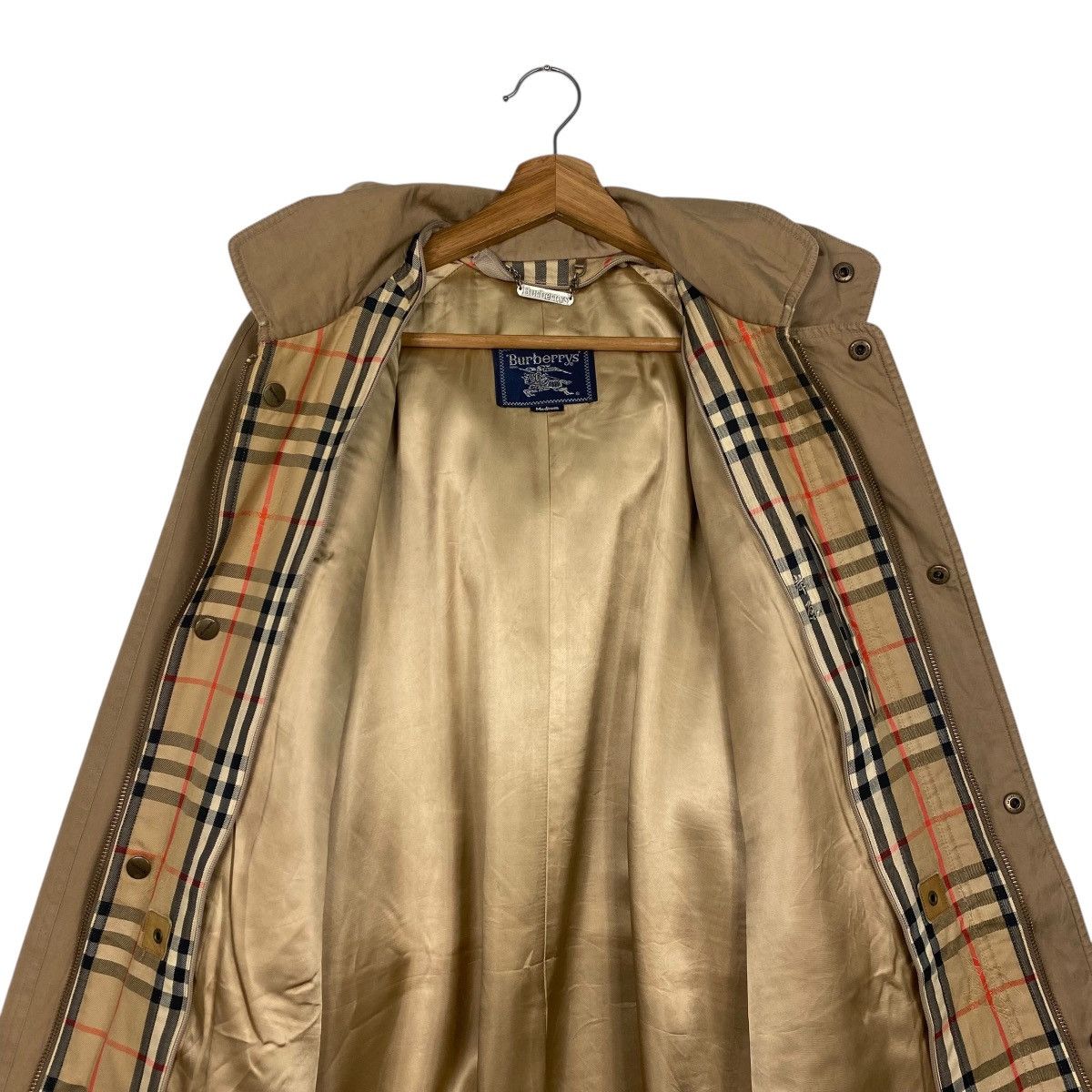 Burberry Burberrys overcoat hoodie jacket Size US M / EU 48-50 / 2 - 13 Thumbnail