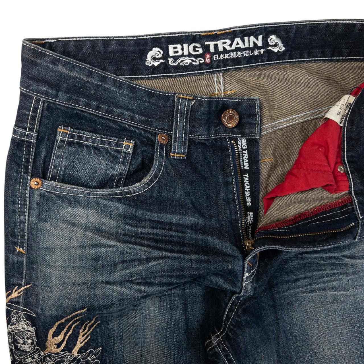 Other Big Train Embroidered Patchwork Denim Jeans Size W32 Size US 32 / EU 48 - 6 Thumbnail