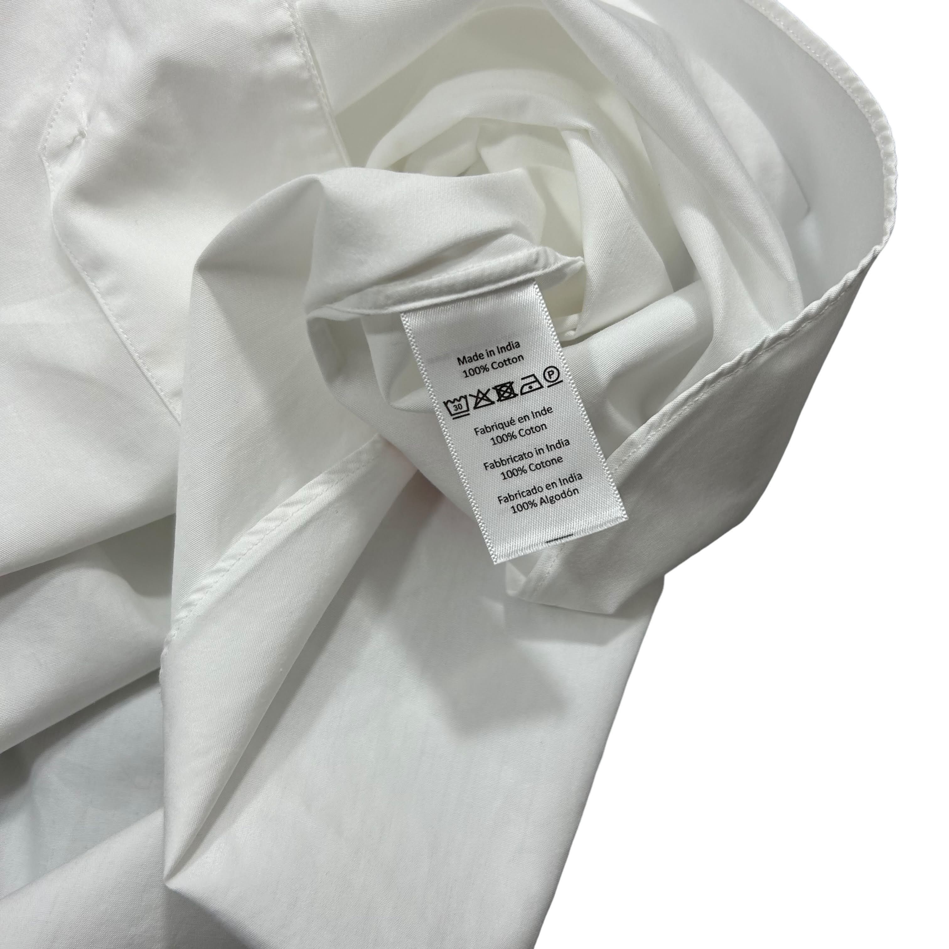 Thomas Pink Thomas Pink White Formal Tailored Fit Shirt 17 1/2 44 Size 48R - 7 Thumbnail