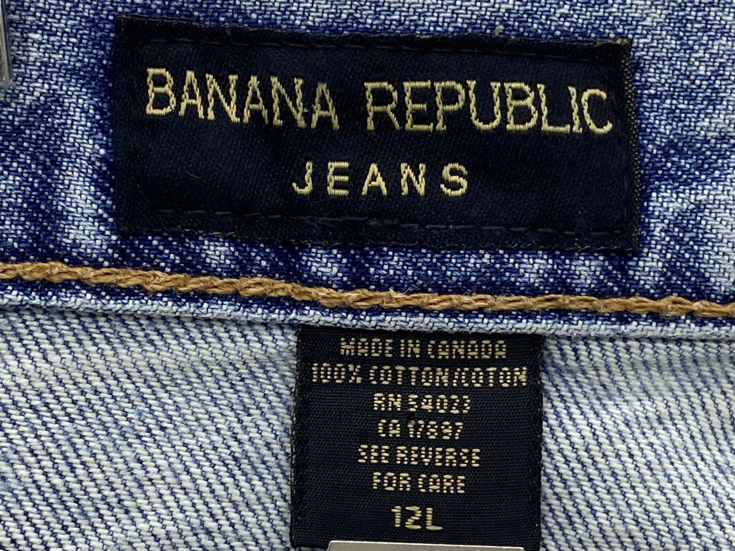 Japanese Brand Banana Republic Jeans Baggy Jeans Hip Hop Skateboard Jeans Size US 32 / EU 48 - 8 Thumbnail