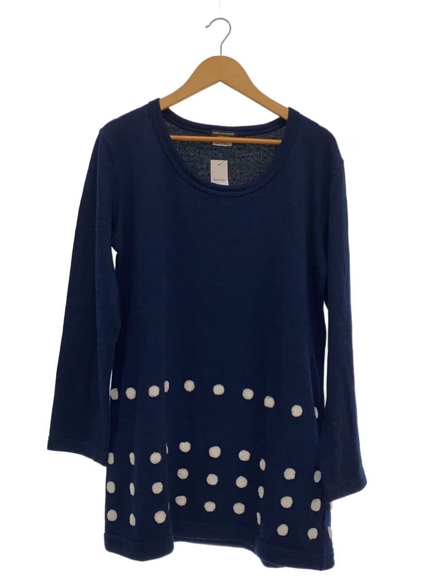 Comme des Garcons Homme Plus AD2013 Dot Motif Wool Knit Sweater Size US M / EU 48-50 / 2 - 1 Thumbnail
