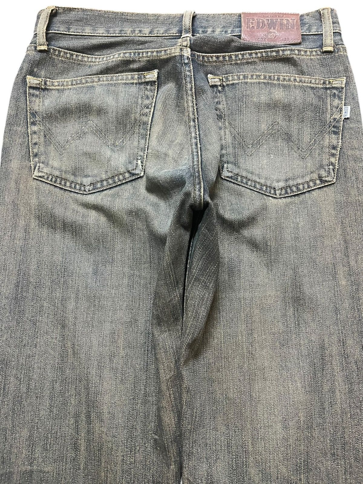 Edwin Vintage Edwin 402 International Basic Mudwash Denim Size US 31 - 6 Thumbnail