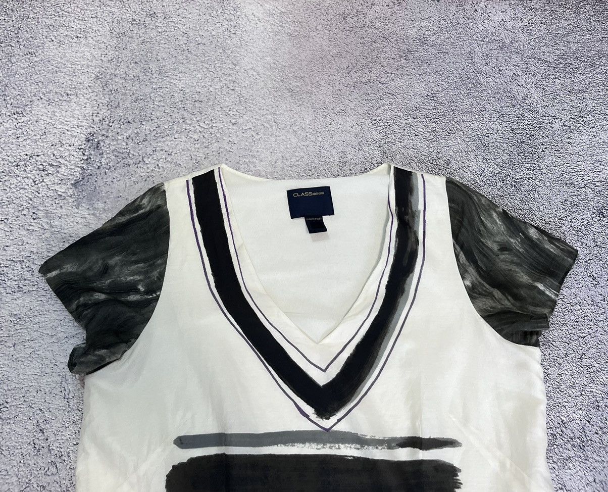 Roberto Cavalli Class Roberto Cavalli Silk Cotton Dress Short Sleeve IT46 Size L / US 10 / IT 46 - 5 Thumbnail