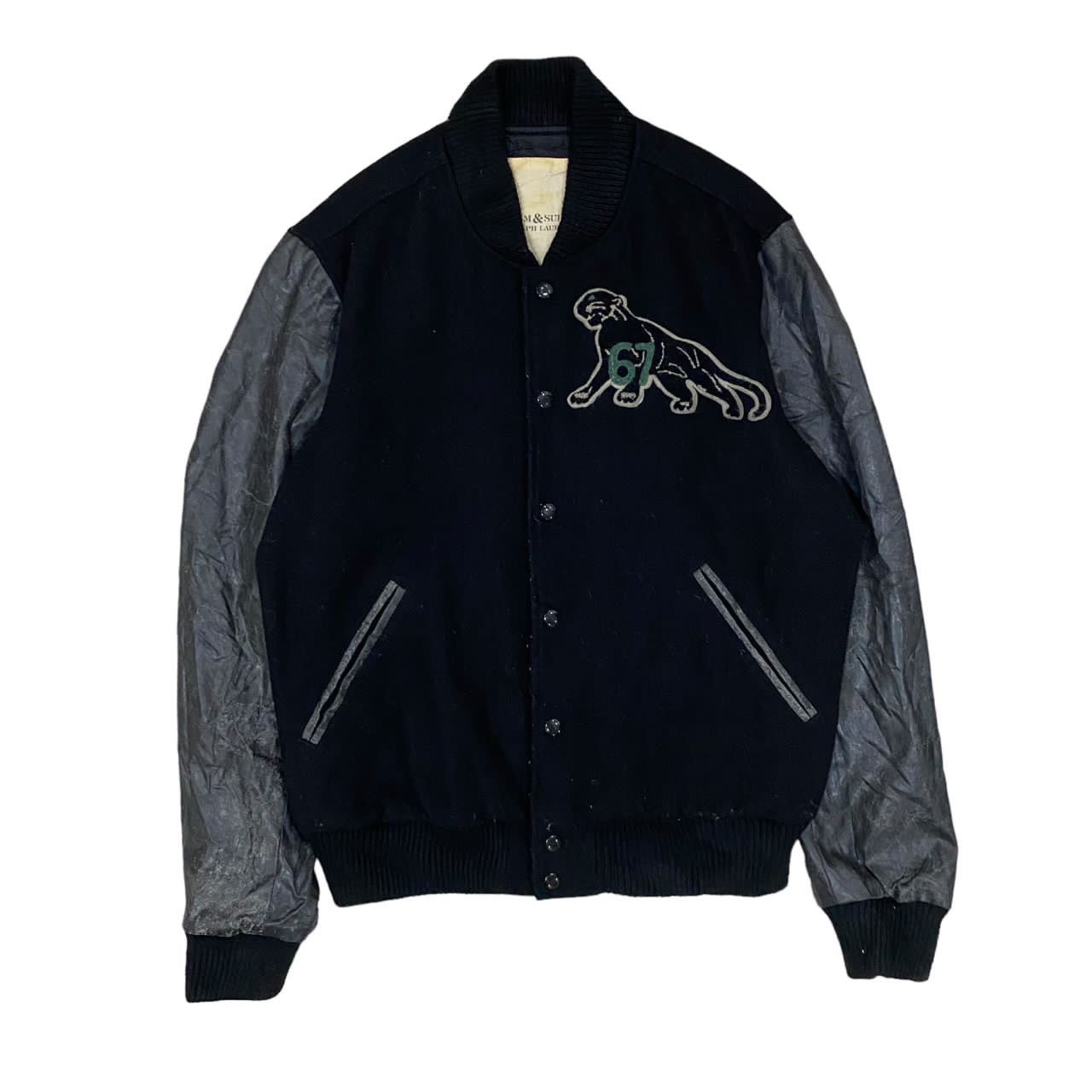 Vintage Panther 67 Wool Varsity Jacket