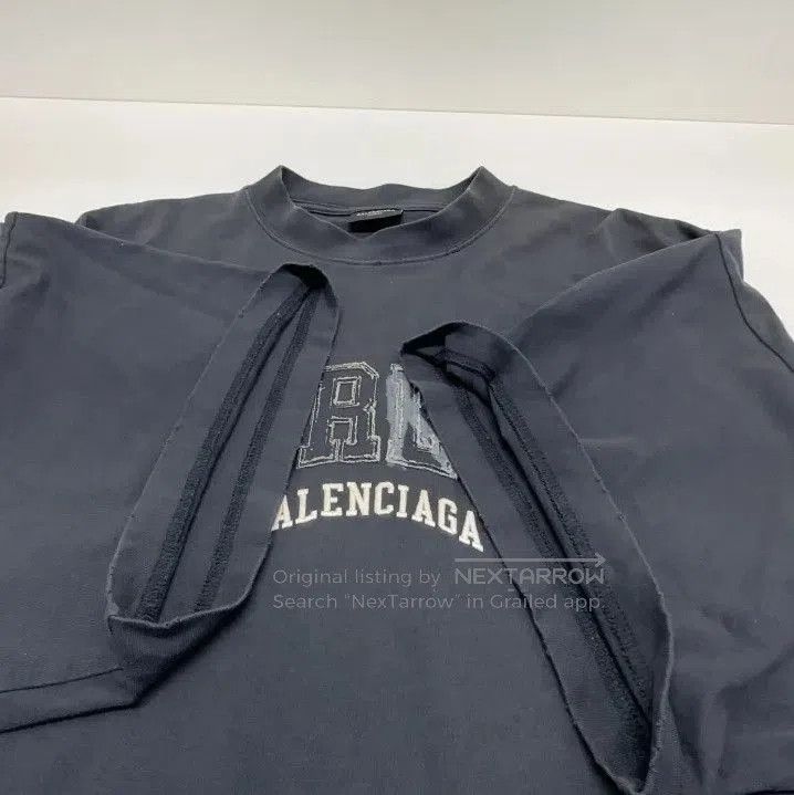 Balenciaga Balenciaga SS23 Black Logo T. Size US M / EU 48-50 / 2 - 6 Thumbnail