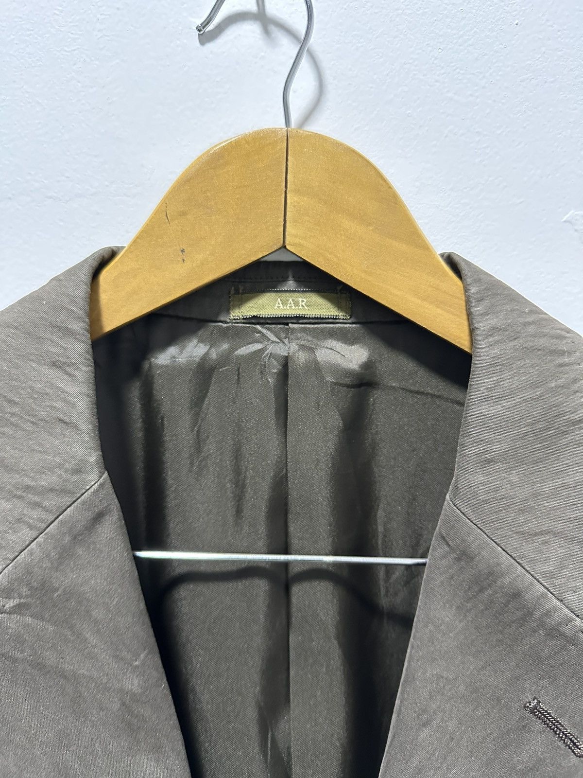 Yohji Yamamoto Vintage A.A.R Jacket Coat Yohji Yamamoto Retro stlye Size US XL / EU 56 / 4 - 4 Thumbnail