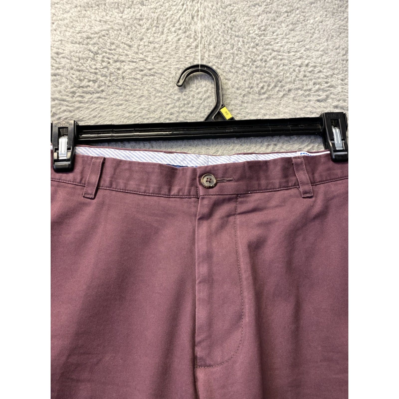 Southern Tide Southern Tide SkipJack Pants Men 34x32 Maroon Chino Straight /0397 Size US 34 / EU 50 - 2 Thumbnail