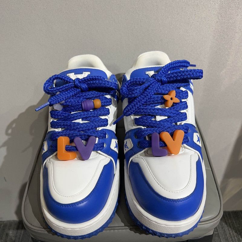 Louis Vuitton Louis Vuitton Trainer Maxi Fashion Sneakers for Men -2508 Size US 8 / EU 41 - 2 Thumbnail