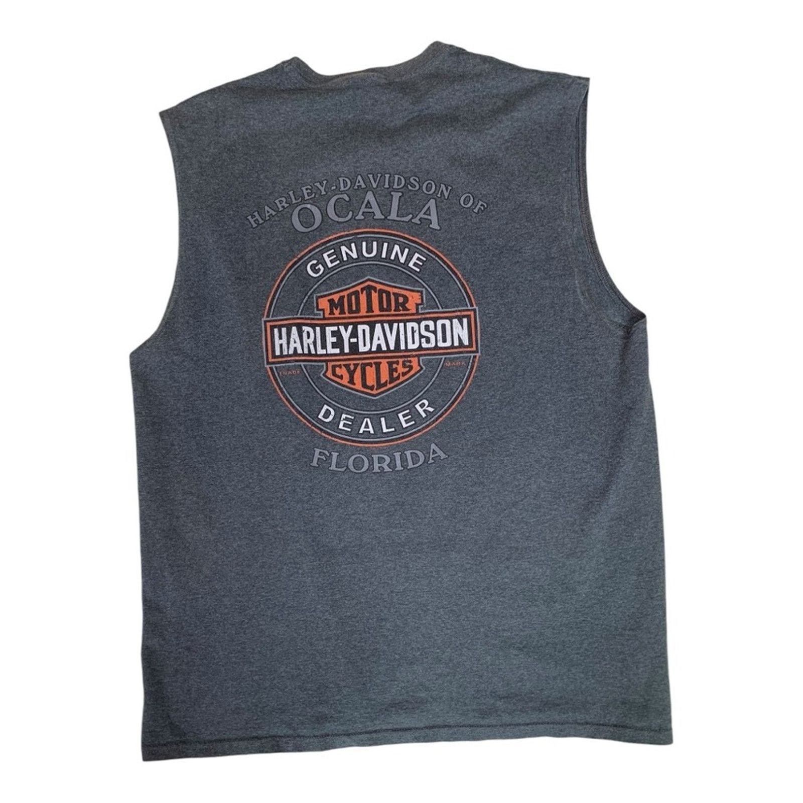 Harley Davidson Harley Davidson Men's XL T-Shirt Cutoff Harley Logo Classic Size US XL / EU 56 / 4 - 3 Thumbnail