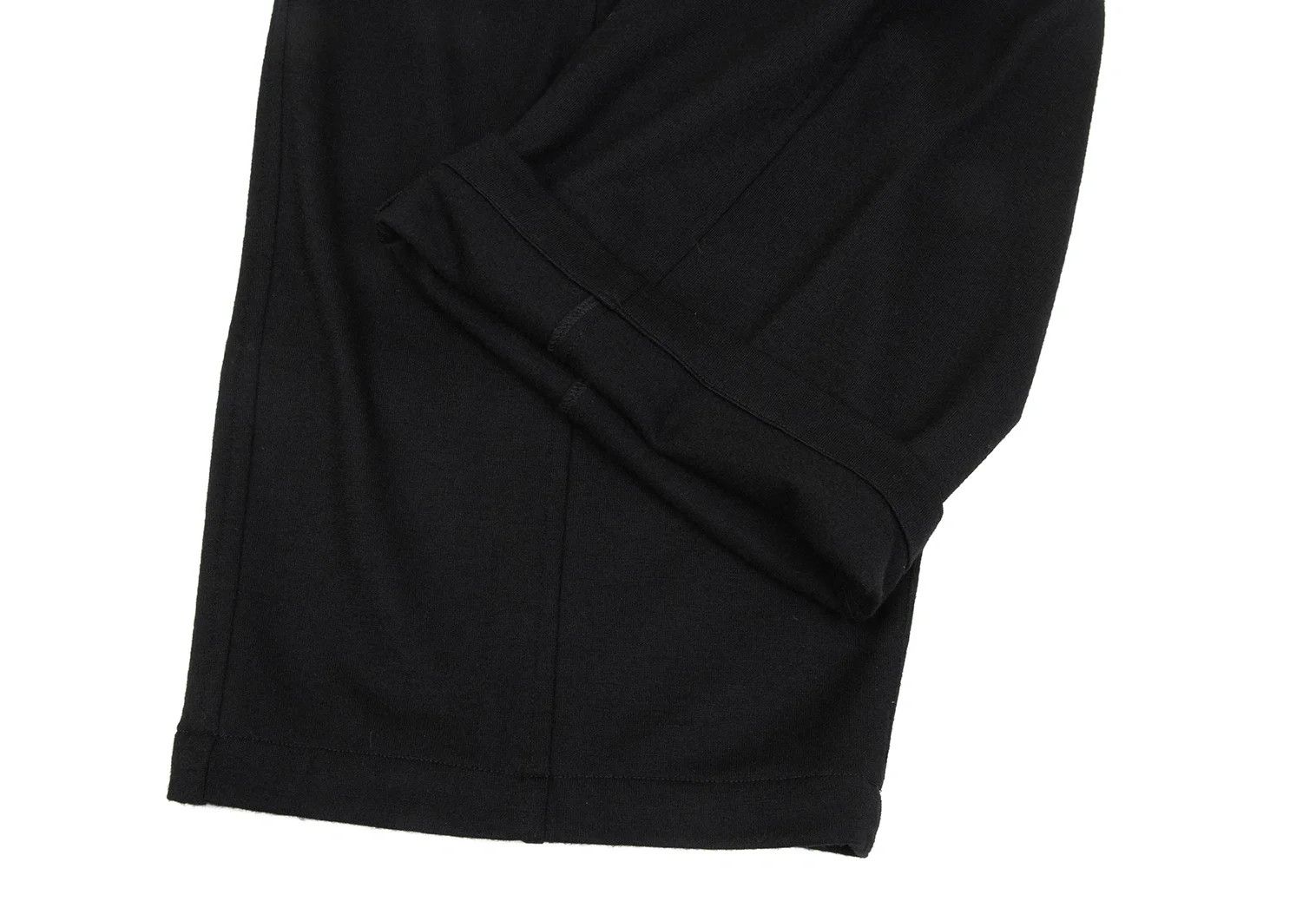 Yohji Yamamoto Yohji Yamamoto Wool Wide Cropped Pants Black Size US 34 / EU 50 - 8 Thumbnail