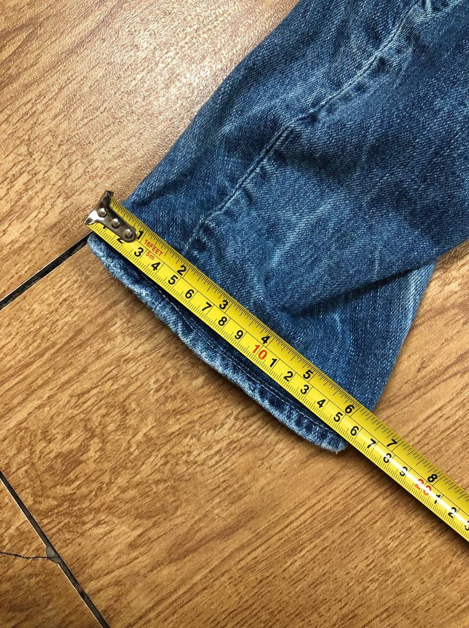 G-Star Crazy Crash Dirty Baggy Faded Jean Japan Avant Garde Style Size US 33 - 4 Thumbnail