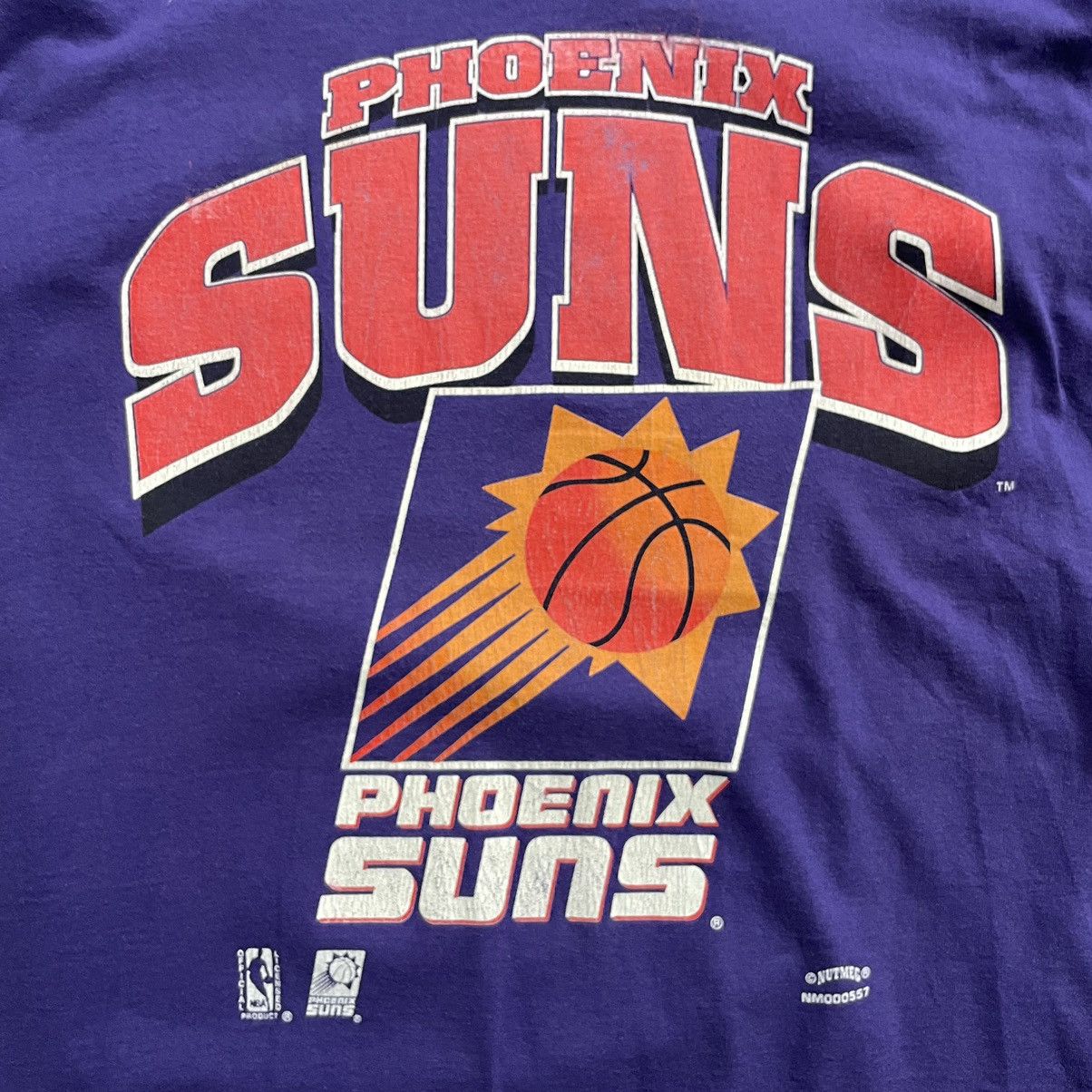 NBA Phoenix Suns Vintage Basketball T-Shirt Purple NBA Product Size US L / EU 52-54 / 3 - 4 Thumbnail
