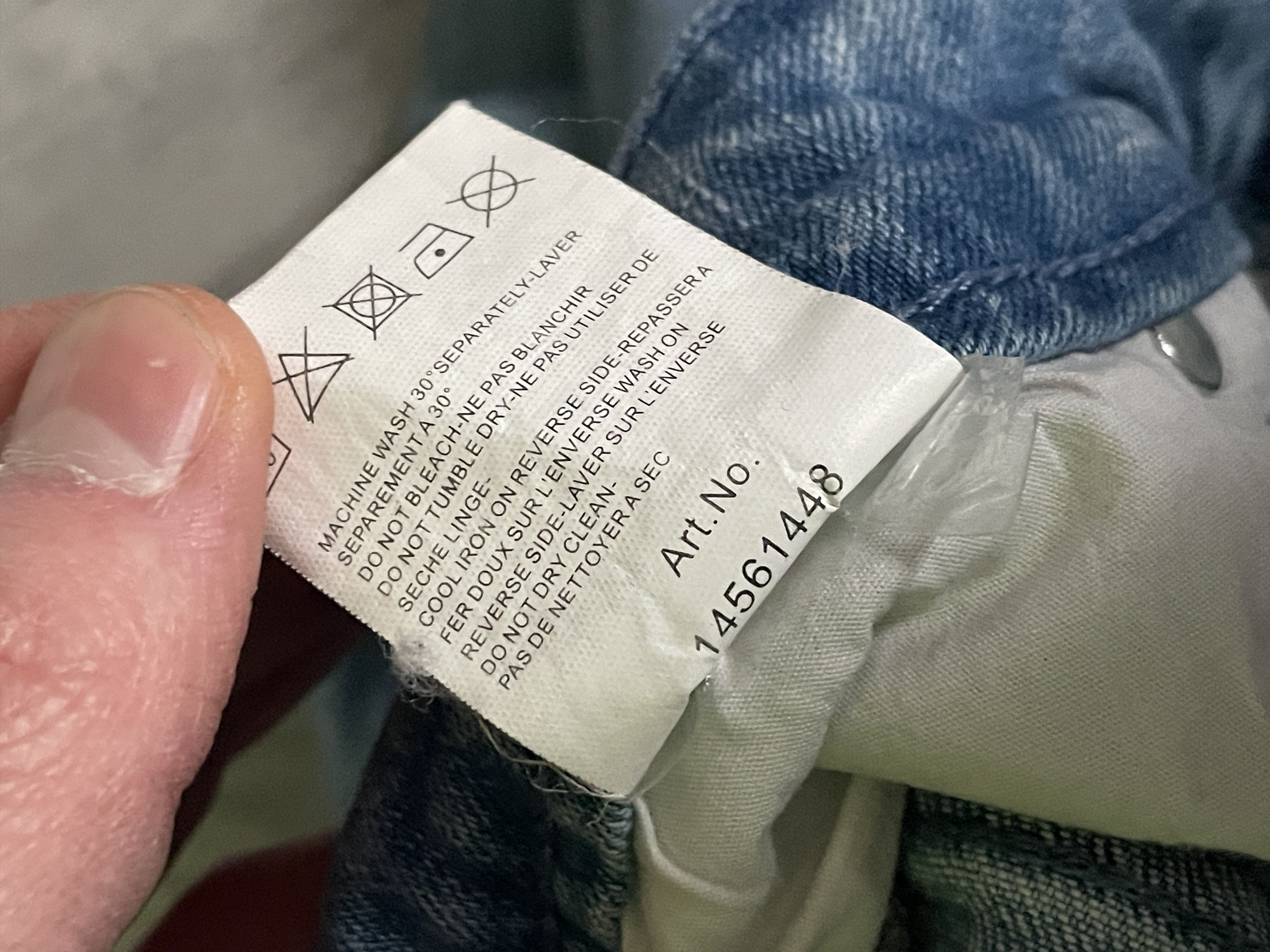 Balmain BALMAIN LIGHT WASHED PATCHED BIKER SLIM FIT SKINNY JEANS Size US 30 / EU 46 - 9 Thumbnail
