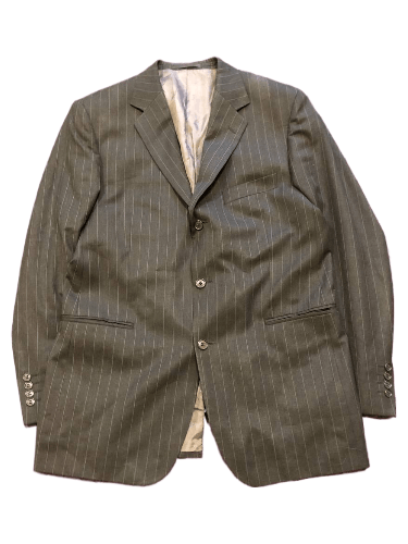 Yves Saint Laurent Vintage Yves Saint Laurent Striped Blazer Size 52R Size 52R - 1 Thumbnail