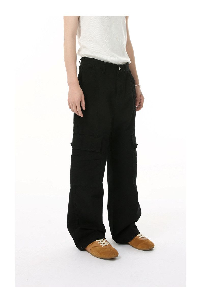 Japanese Brand × Vintage American high street straight cotton loose washed jeans Size US 32 / EU 48 - 4 Thumbnail