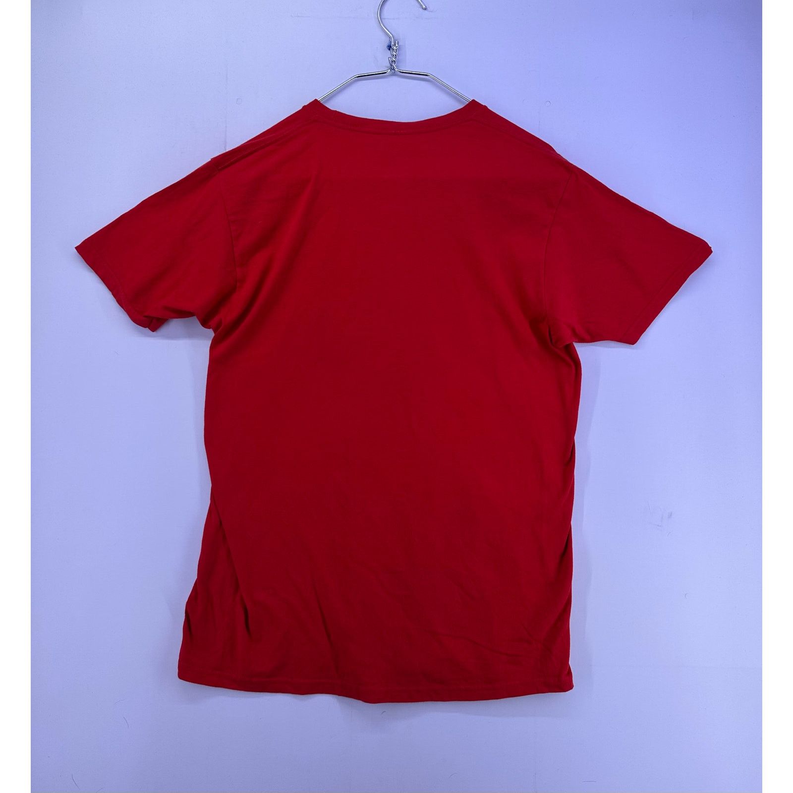 Levi's Levi’s Red Tshirt White Print On the Chest Size US L / EU 52-54 / 3 - 6 Thumbnail
