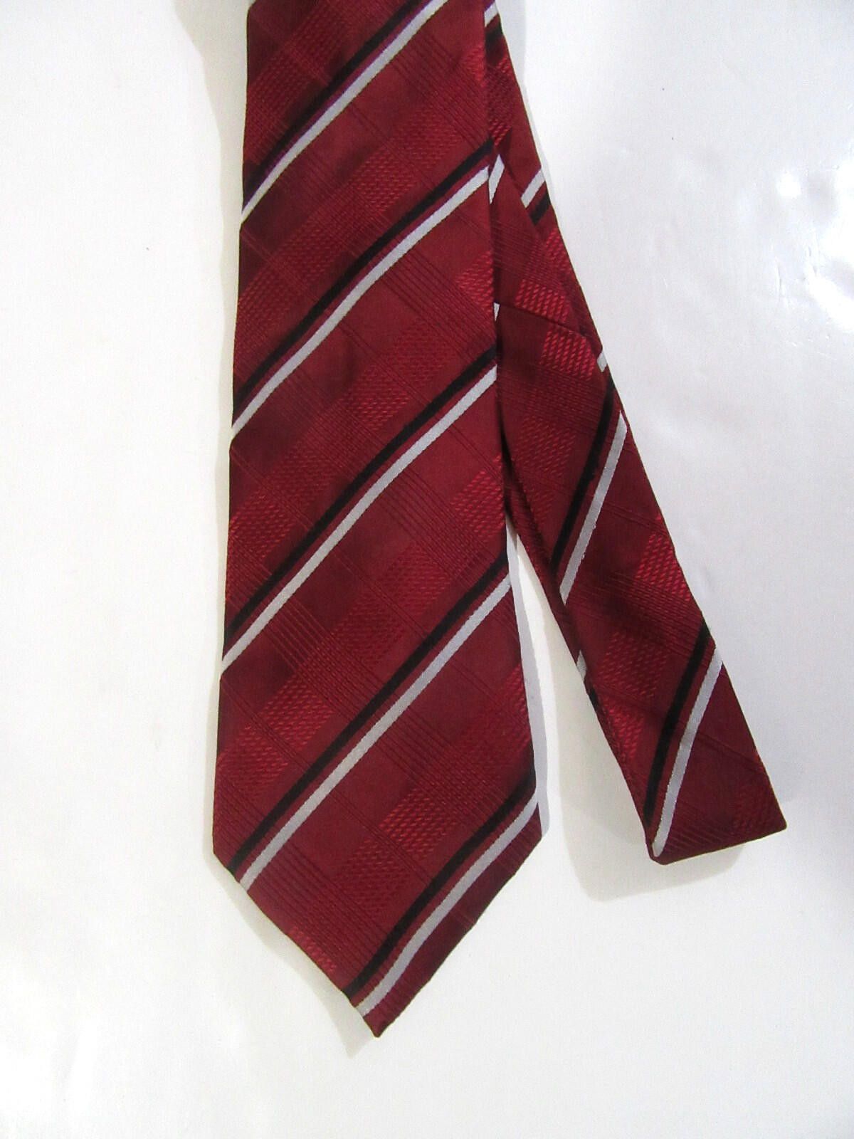 Other Donald J. Trump Signature Collection Necktie Red Striped Size ONE SIZE - 2 Thumbnail