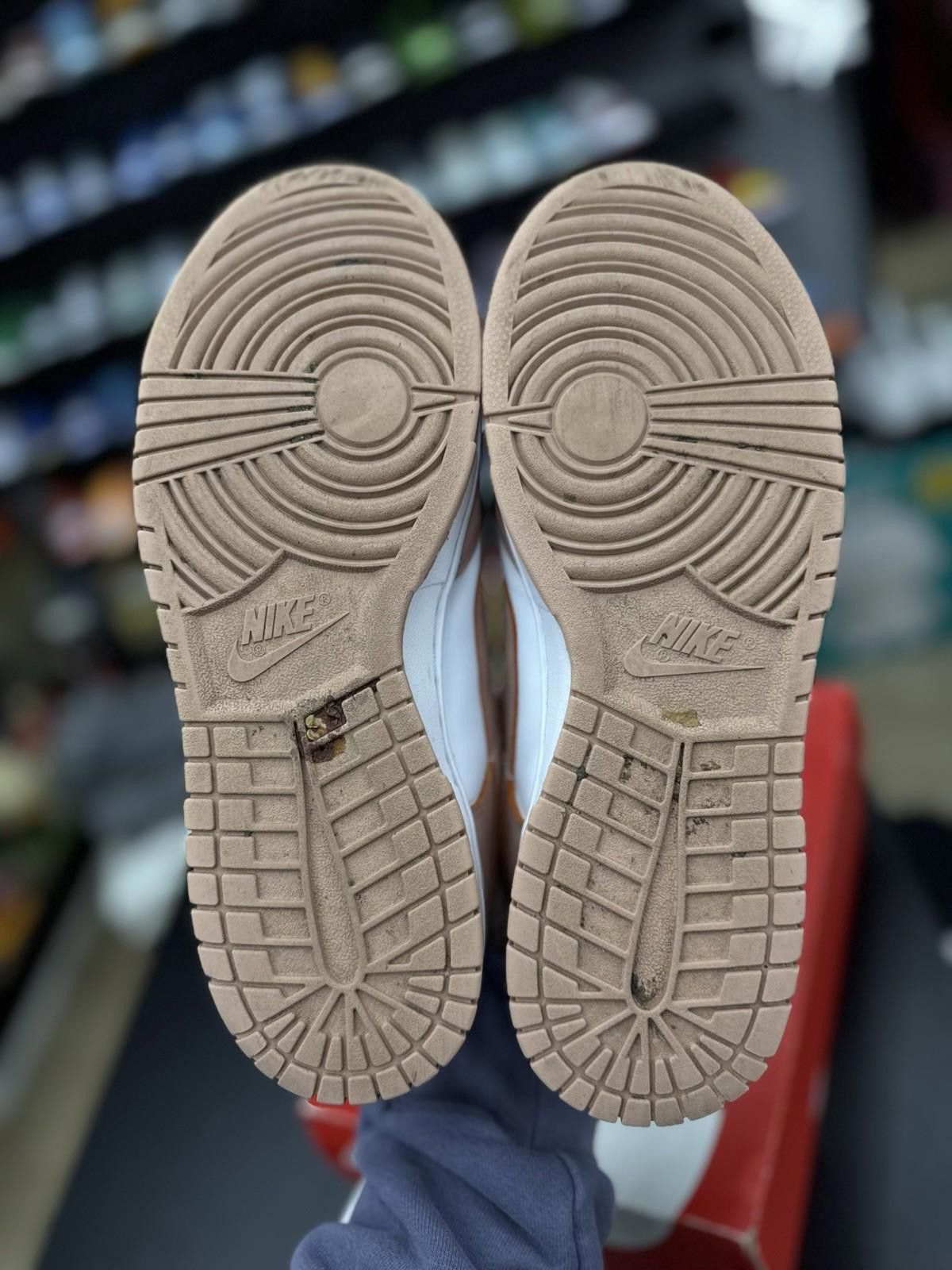 Nike Size 11.5W - Nike Dunk Low Rose Whisper Pink White Leather Size US 11.5 / IT 41.5 - 8 Thumbnail
