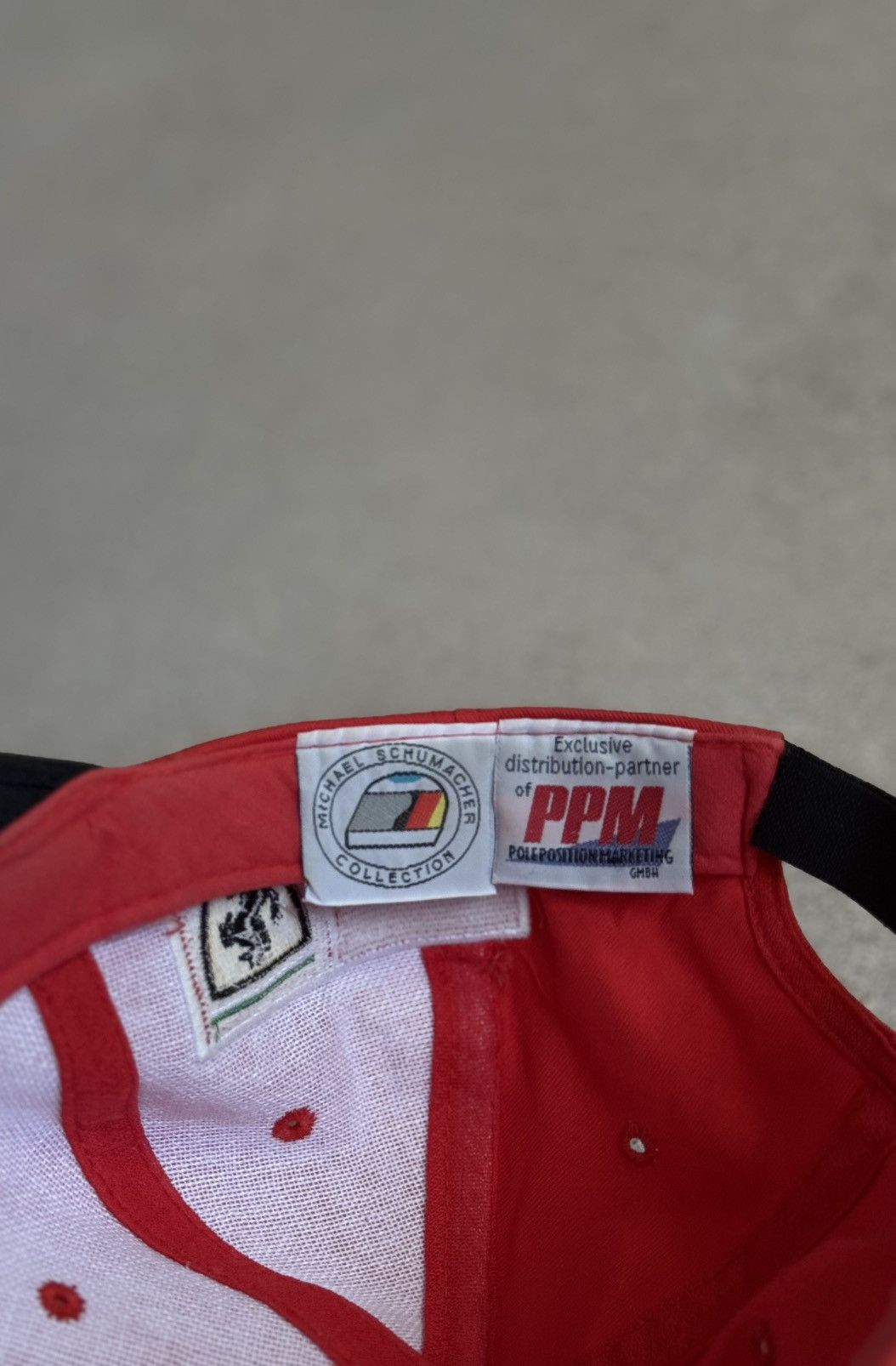 Ferrari Ferrari Dekra Racing Cap Formula1 Michael Shumacher Marlboro Size ONE SIZE - 9 Thumbnail
