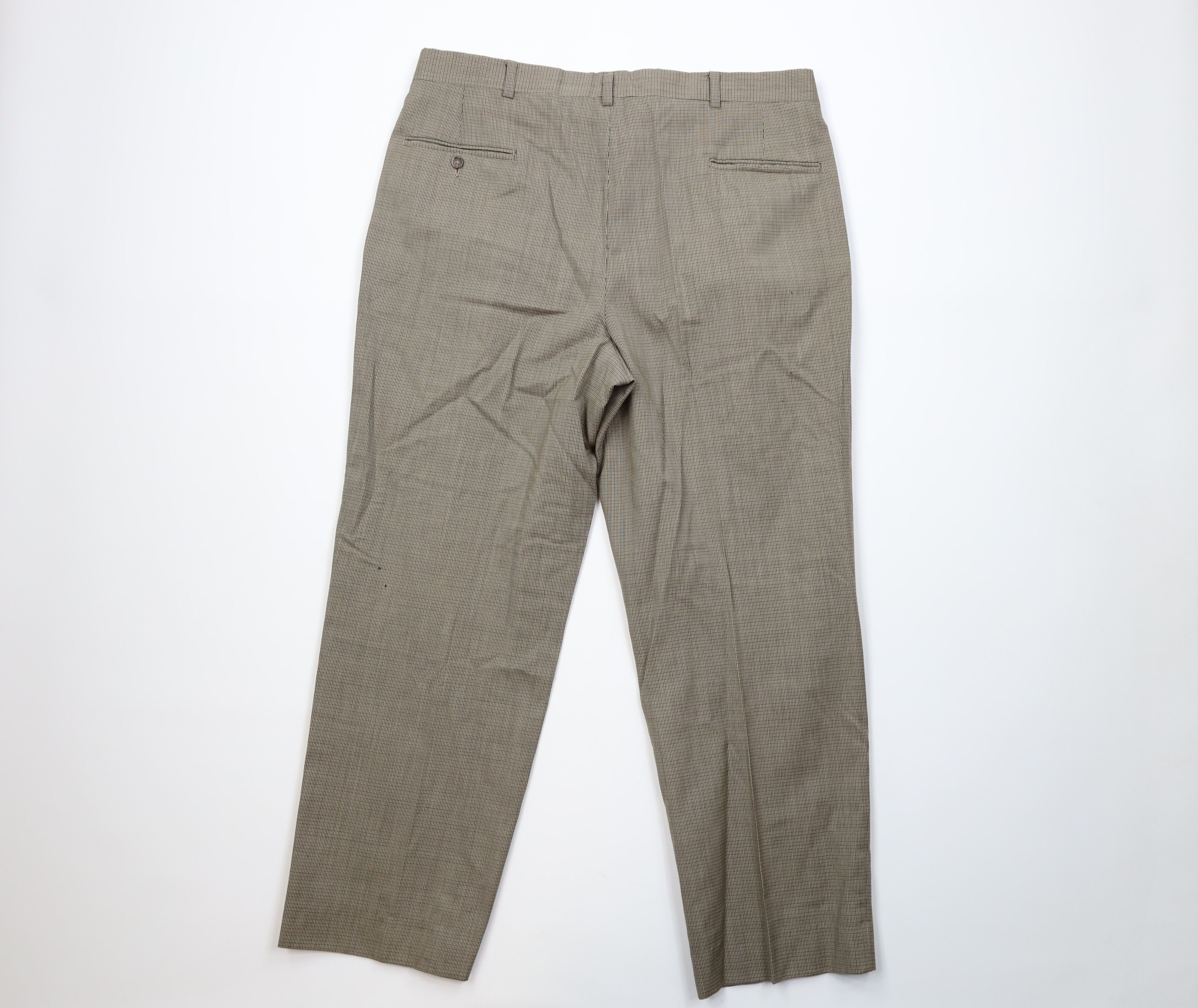 Vintage Vintage 90s Streetwear Wide Leg Chino Pants Houndstooth Size US 38 / EU 54 - 9 Thumbnail