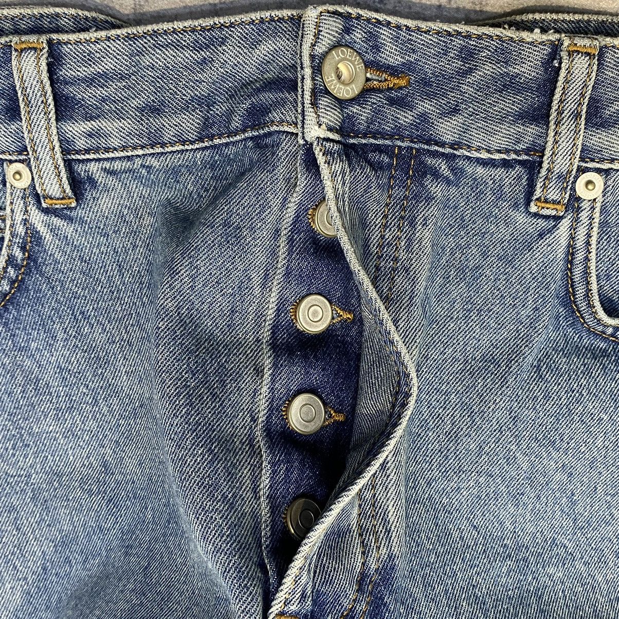 Loewe LOEWE Anagram Baggy Jeans In Denim Size 34" / US 12 / IT 48 - 17 Thumbnail
