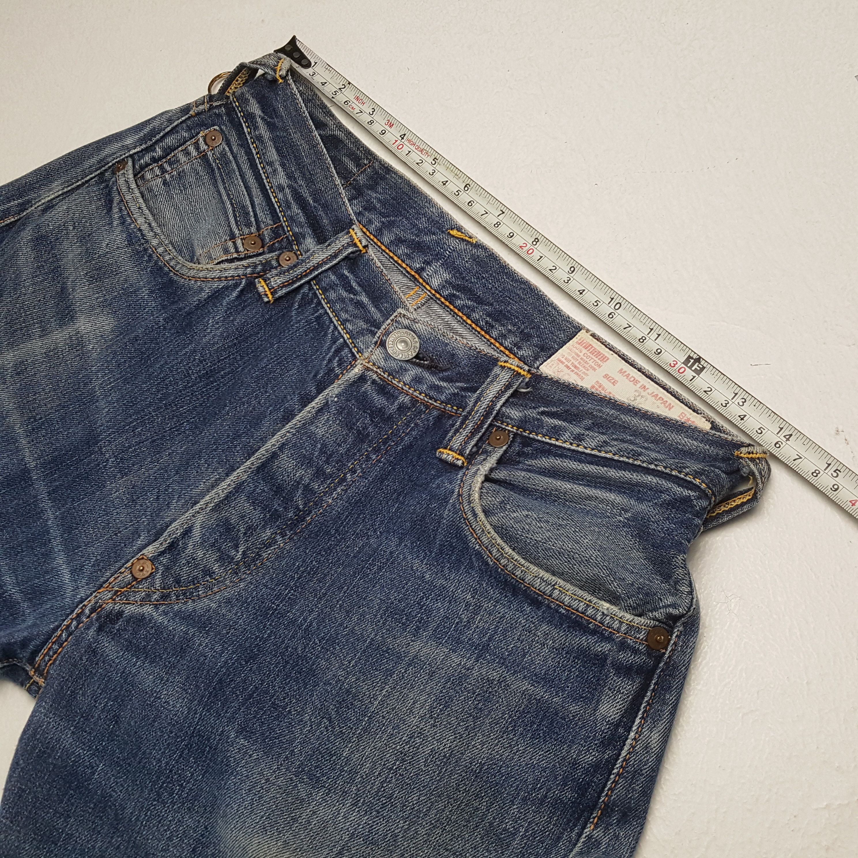 Evisu × Japanese Brand × Vintage Vintage EVISU Japanese Brand Daicock Custom Style Jean Size US 28 / EU 44 - 7 Thumbnail