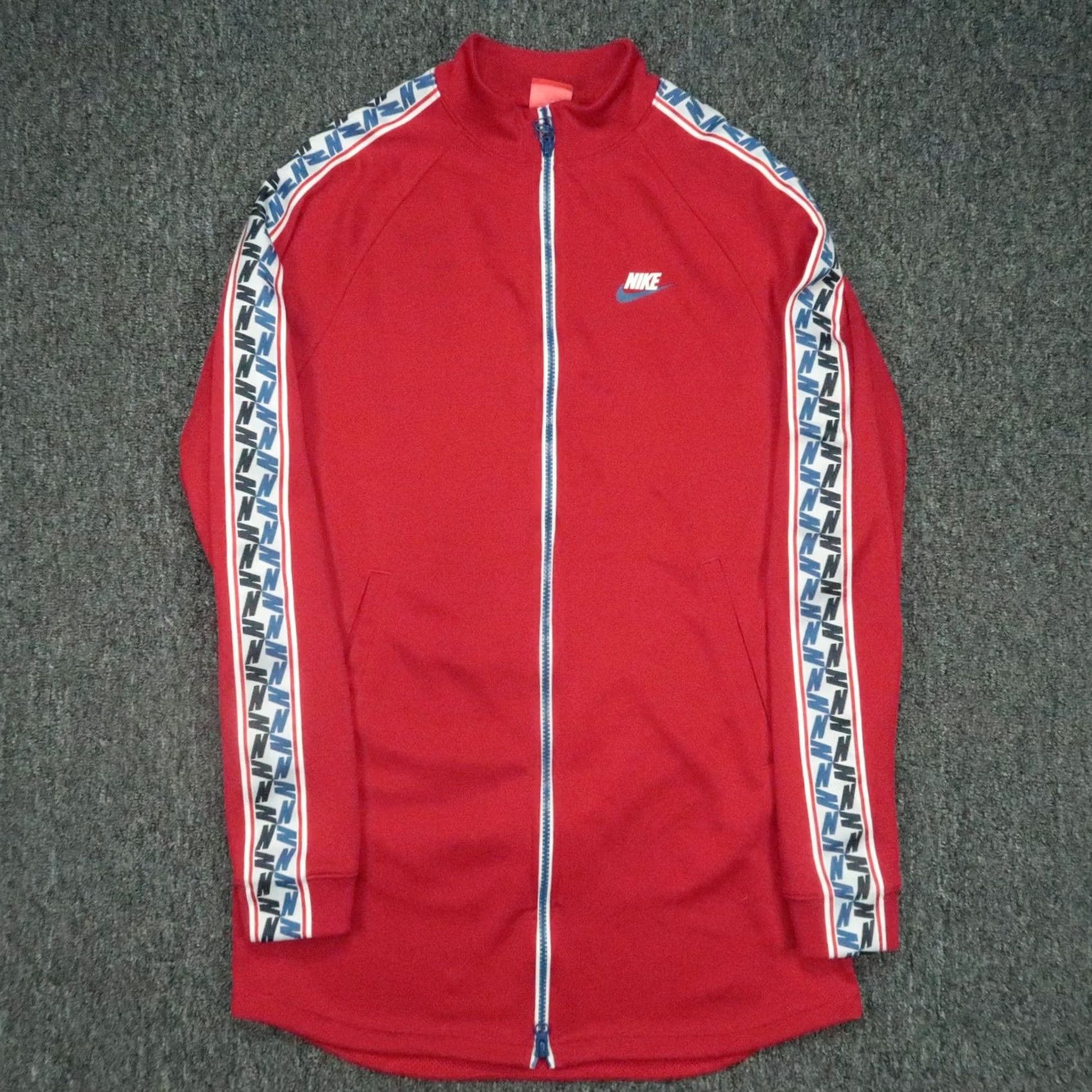 Nike Nike Jacket Mens Small Red Track Full Zip Sportswear Size US S / EU 44-46 / 1 - 2 Thumbnail