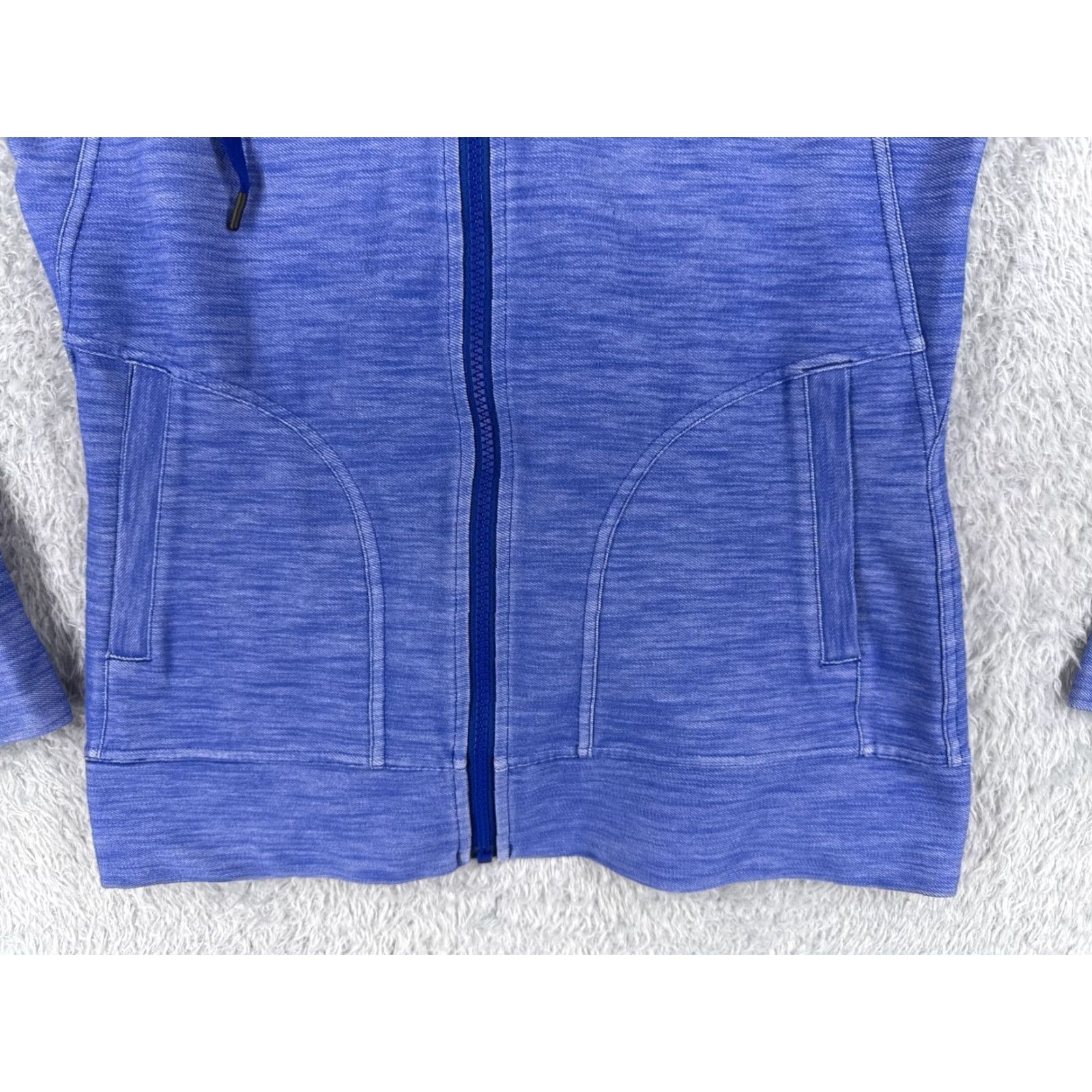 The North Face The North Face Jacket Womens Medium Blue Full Zip Hooded Denim Polyester Blend Size M / US 6-8 / IT 42-44 - 4 Thumbnail
