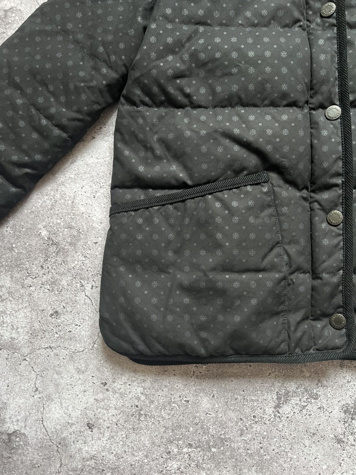 Barbour Barbour Wax Snow Spot Baffle Puffer Waxed Jacket Size L / US 10 / IT 46 - 8 Thumbnail
