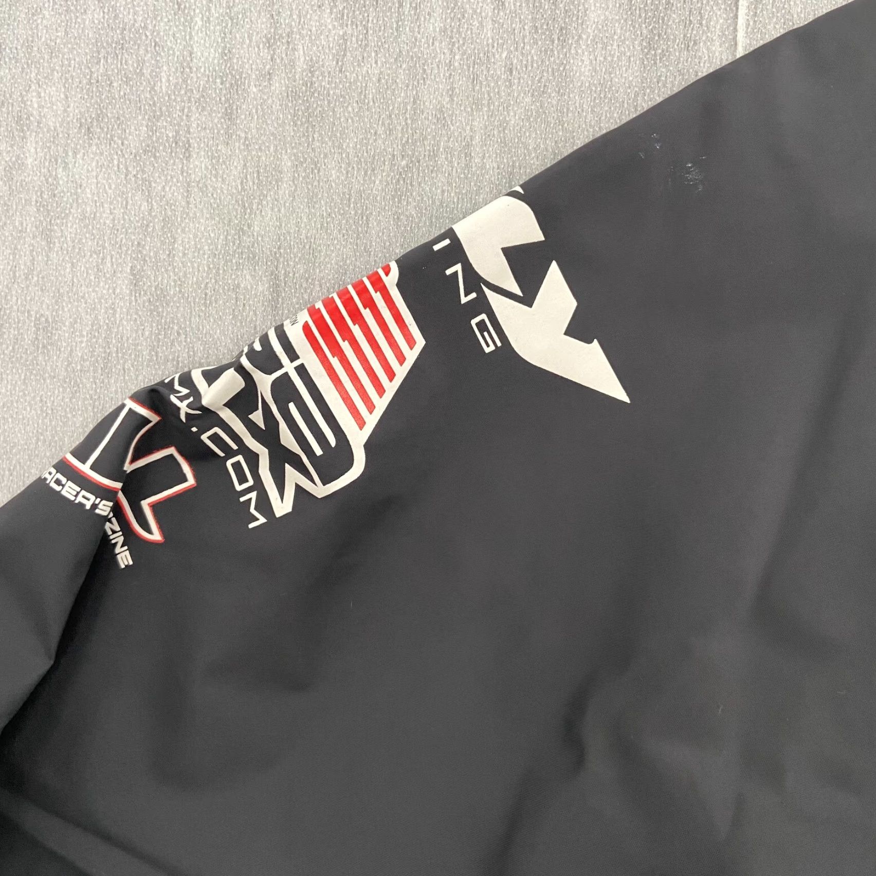 Vintage USA BMX Jacket Adult Small Black Full Zip 2014 District Fly Racing Graphic Men S Size US S / EU 44-46 / 1 - 6 Thumbnail