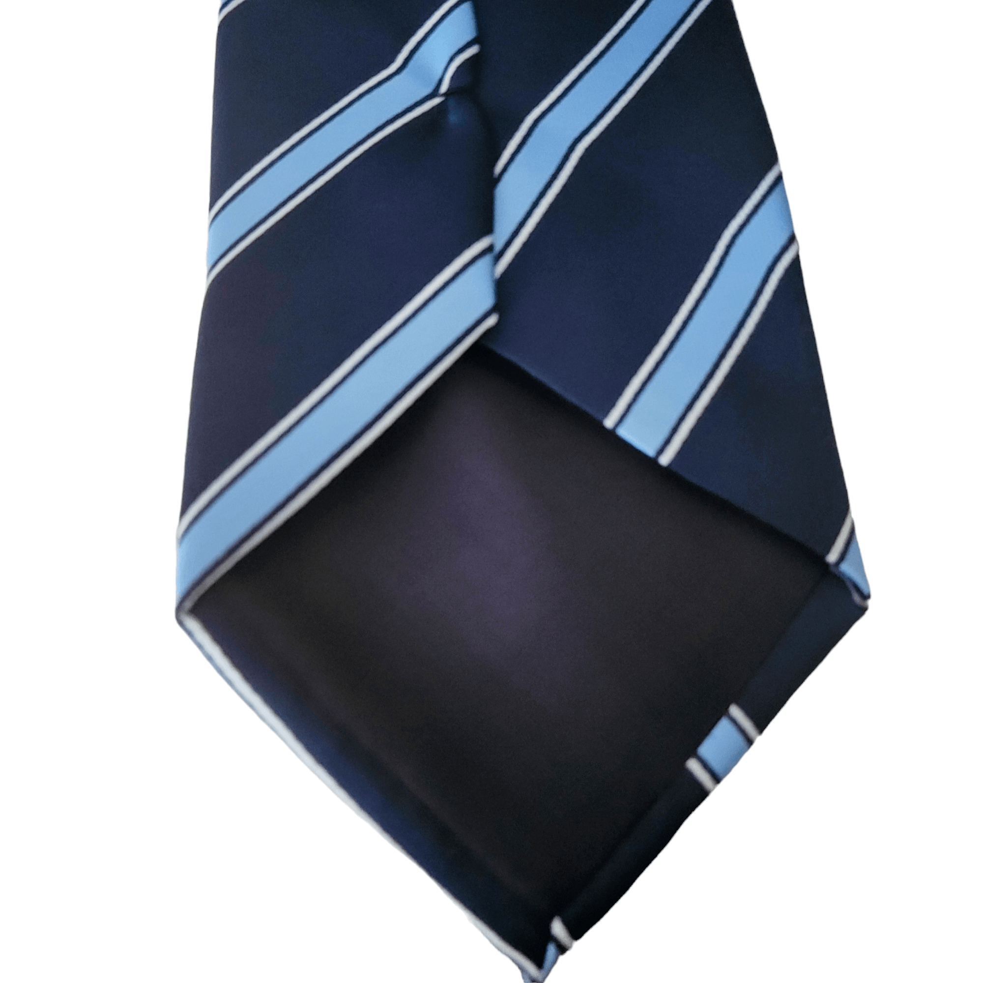 NBDN Nobrandedon North Carolina Tar Heels Woven Poly Blue Tie Size ONE SIZE - 4 Thumbnail