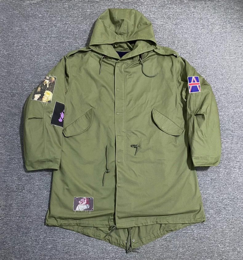 Fred Perry x Raf Simons Parka Jacket dmc