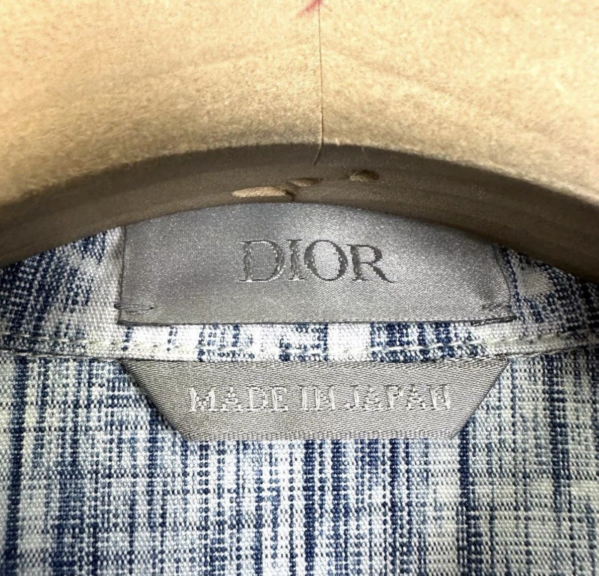 Dior DIOR Men's Oblique Full Logo Denim Jacket K12 Size US XXS / EU 40 - 4 Thumbnail