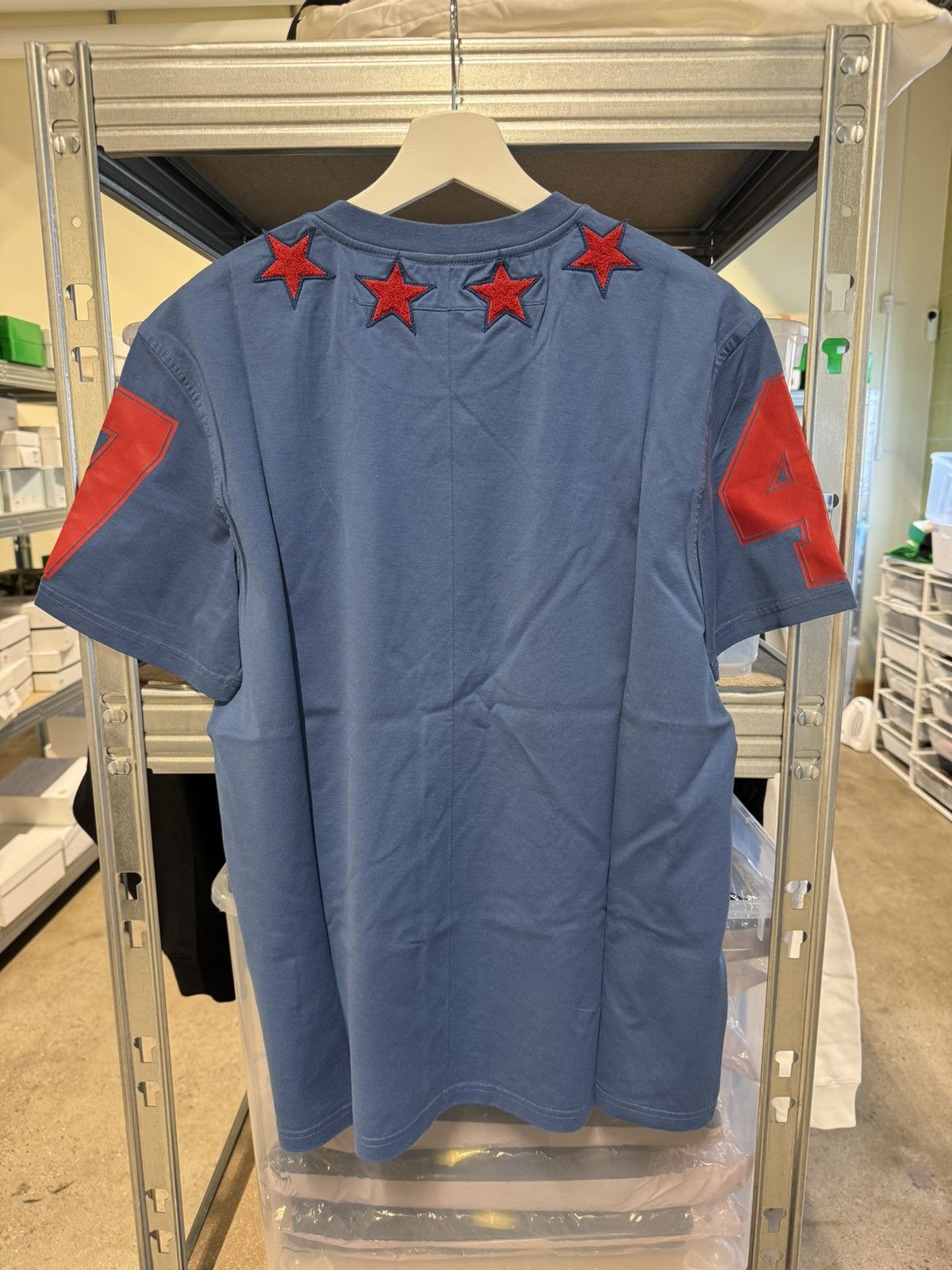 Givenchy Givenchy Star Embroidery T-Shirt NEW Rare Size US XL / EU 56 / 4 - 2 Thumbnail