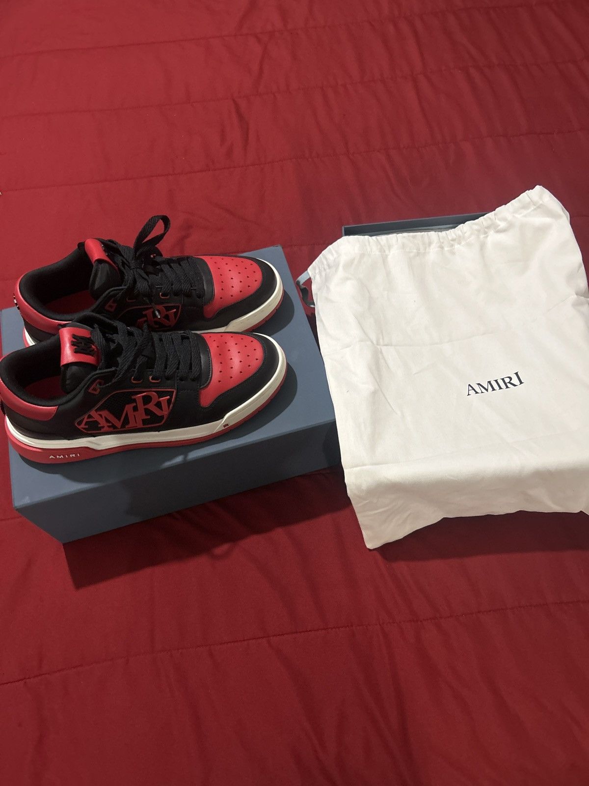 Amiri Amiri Classic Low True Red Size US 11 / EU 44 - 2 Thumbnail
