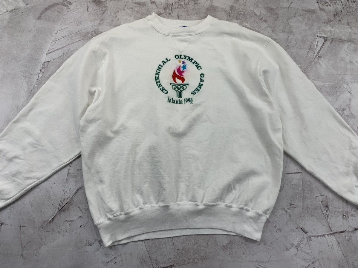 Champion × Vintage Mens vintage sweatshirt Champion Atlanta 1996 Size L/XL Size US XL / EU 56 / 4 - 2 Thumbnail