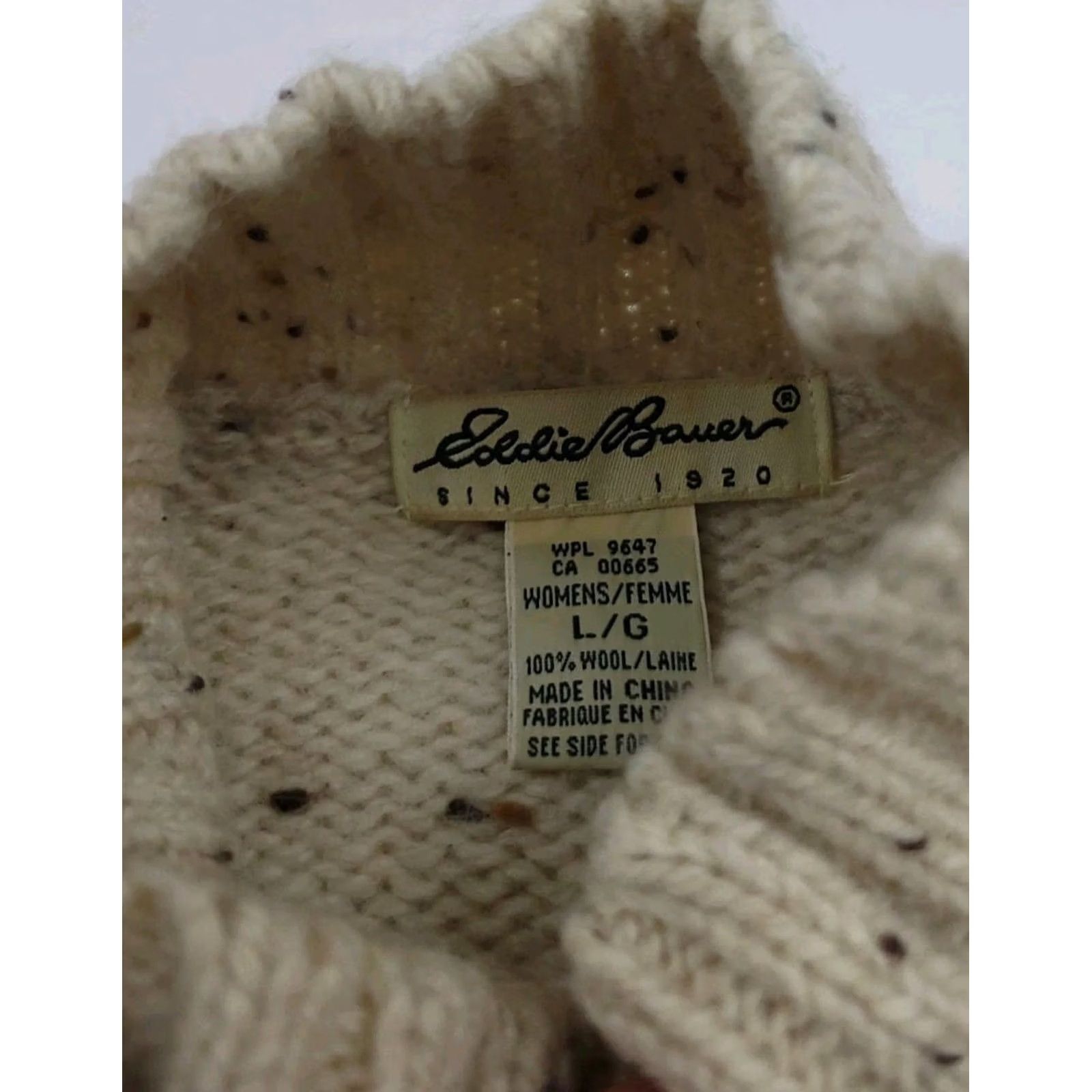 Eddie Bauer Vintage Eddie Bauer Sweater Knit L Wool Holiday Tree Chrismas Outdoor Country Size L / US 10 / IT 46 - 4 Thumbnail
