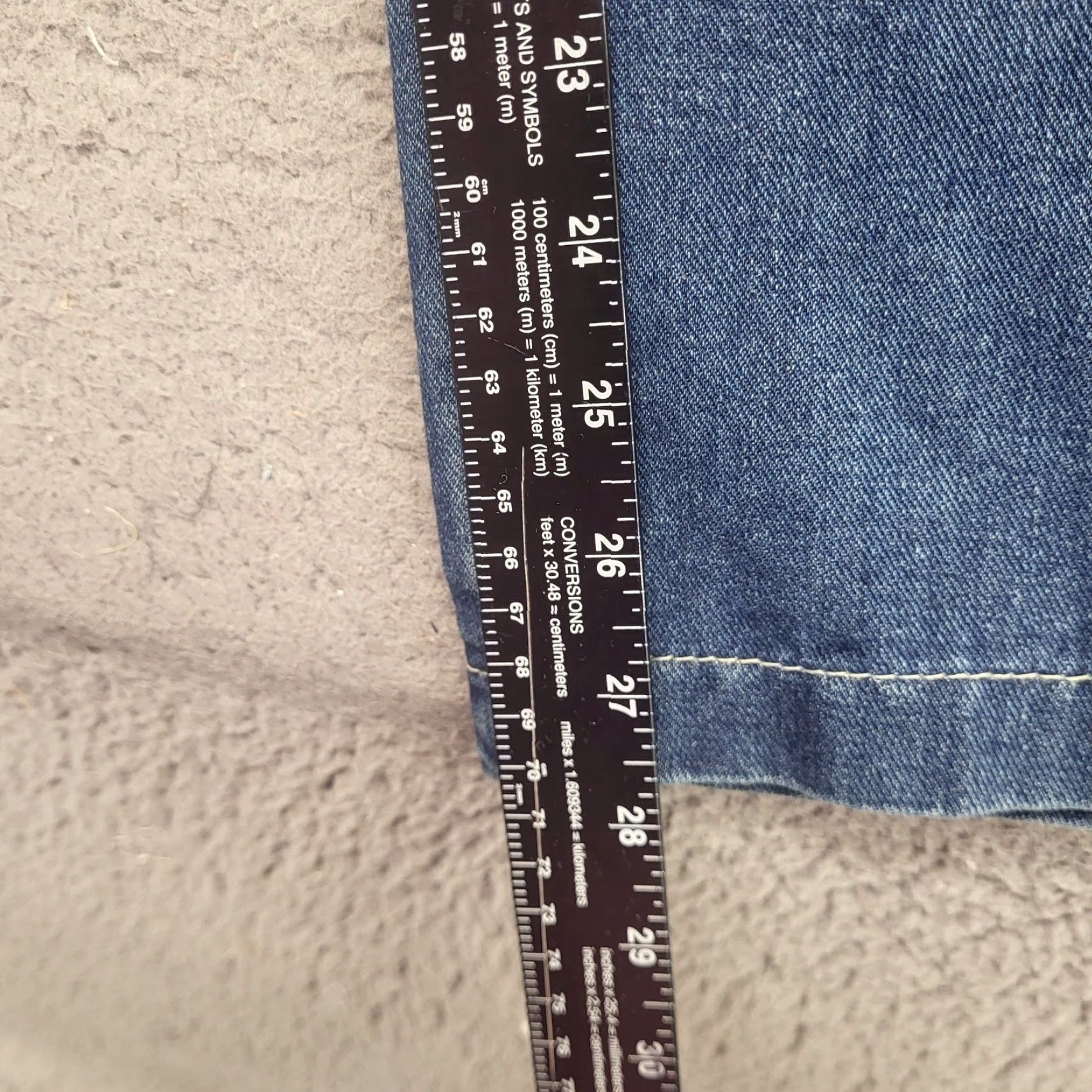 Denime VINTAGE Unbranded Flare Jeans Size S (26×28) 80’s Retro Western Cowgirl Denim Snap Sides Women's Jeans Slim Denim Size 28" / US 6 / IT 42 - 7 Thumbnail