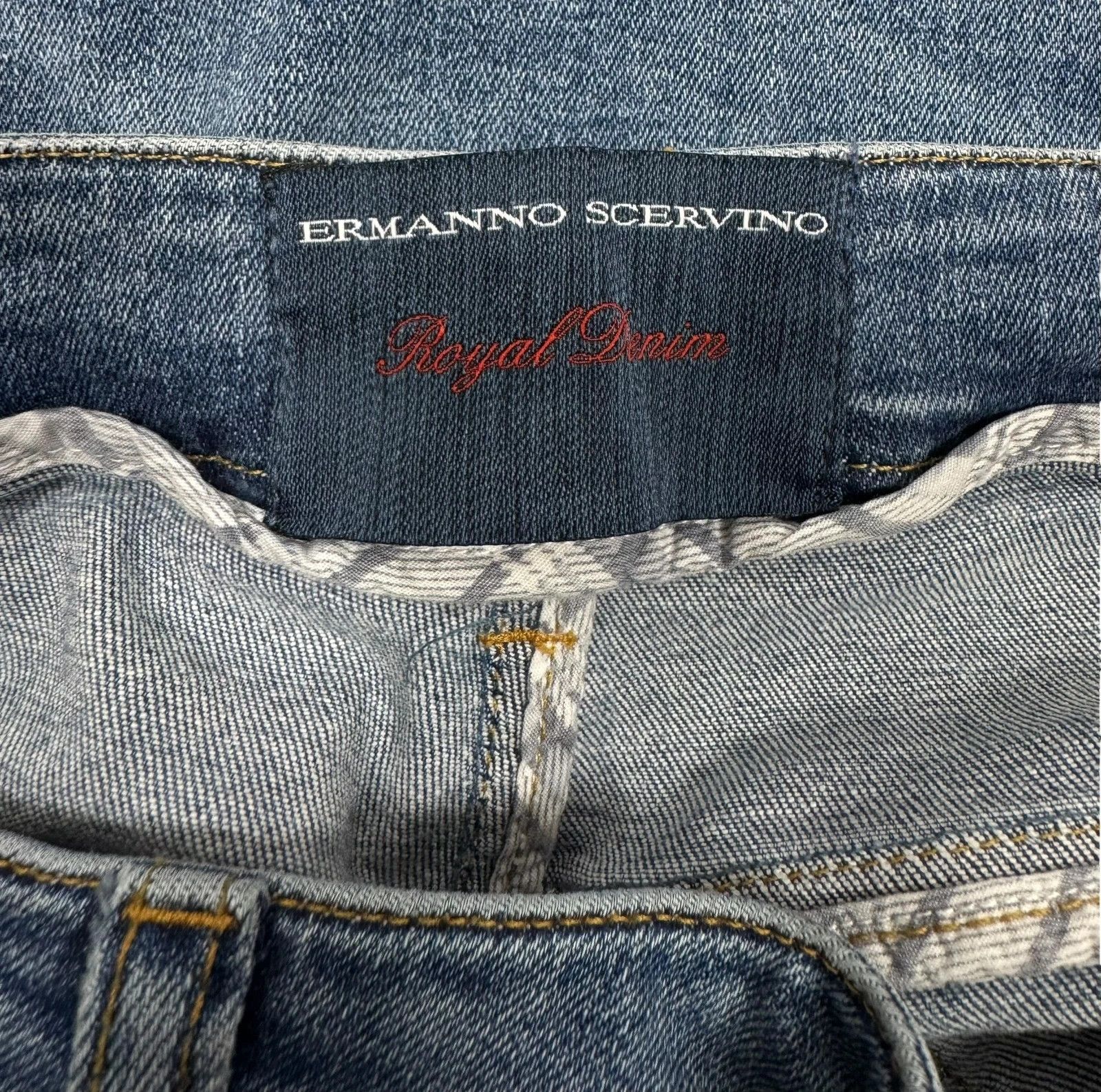 Ermanno Scervino Ermanno Scervino Royal Denim Boyfriend Jeans size 44 Size 30" / US 8 / IT 44 - 12 Thumbnail
