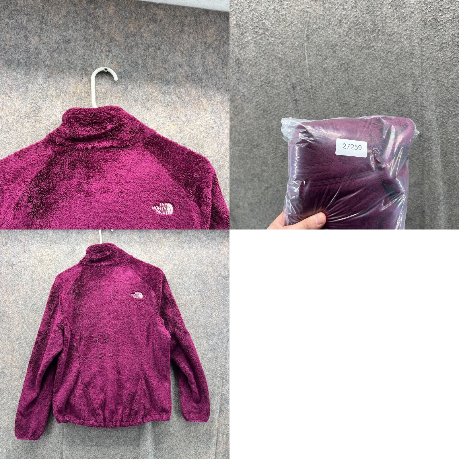 The North Face VINTAGE? No. The North Face Jacket Women Large Purple Full Zip Fleece Osito Cozy Sherpa Size L / US 10 / IT 46 - 9 Thumbnail