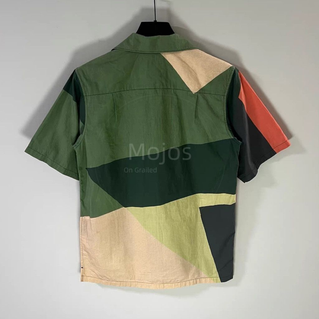 Prada Prada Coffee Painting Shirt-2508 Size US XS / EU 42 / 0 - 2 Thumbnail