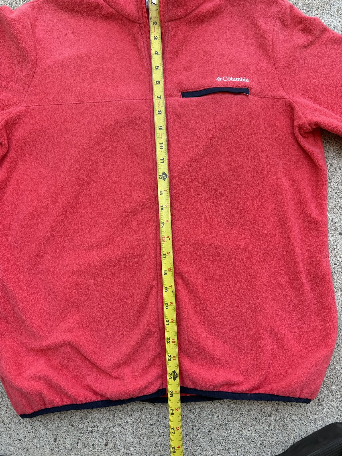 Columbia Columbia Mountain Crest Salmon Zip Up Fleece Jacket Size XL Size US XL / EU 56 / 4 - 4 Thumbnail